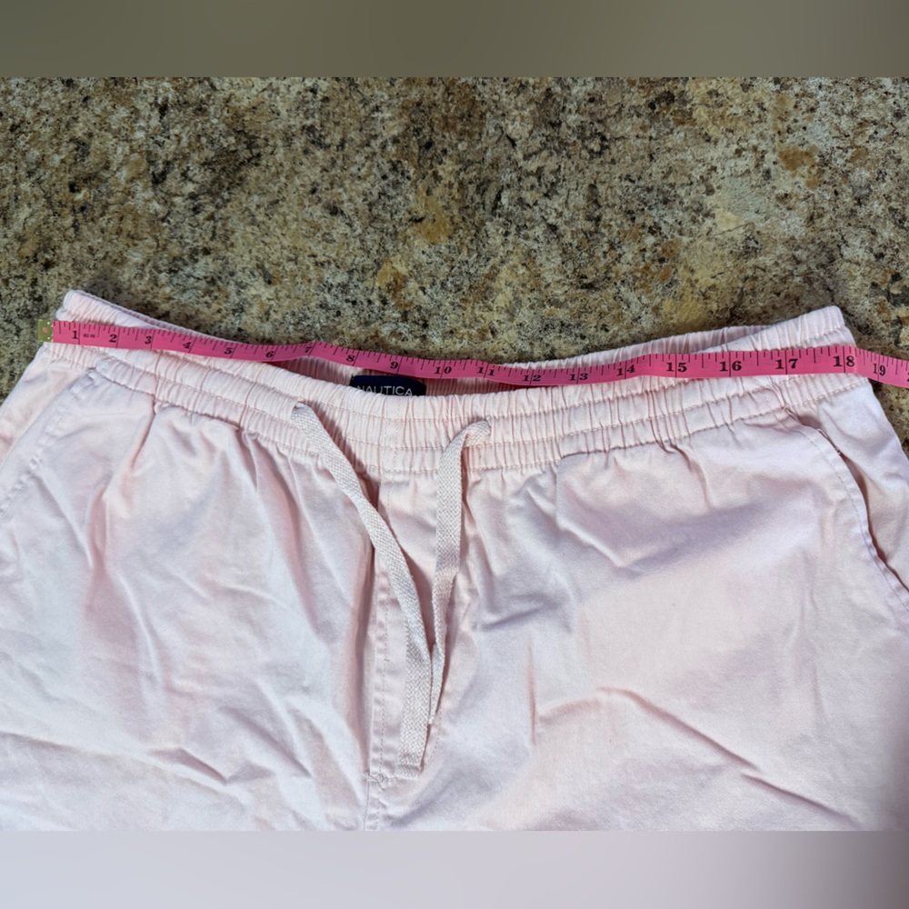 Nautica Light Pink Elastic Shorts XL - Picture 5 of 6
